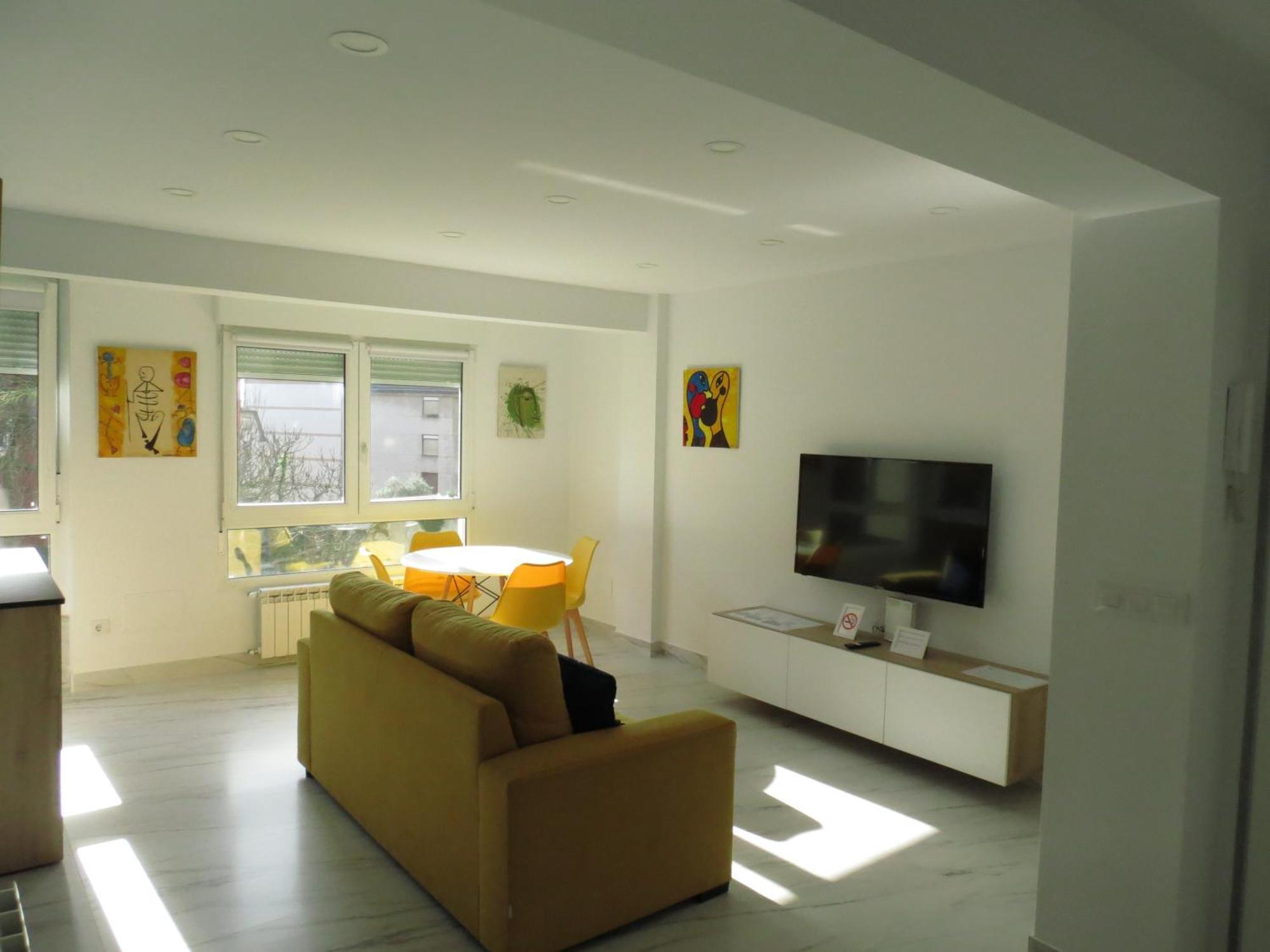Apartamento Jardin Deluz, Con Wifi Y Parking Privado Gratis Santender Kültér fotó