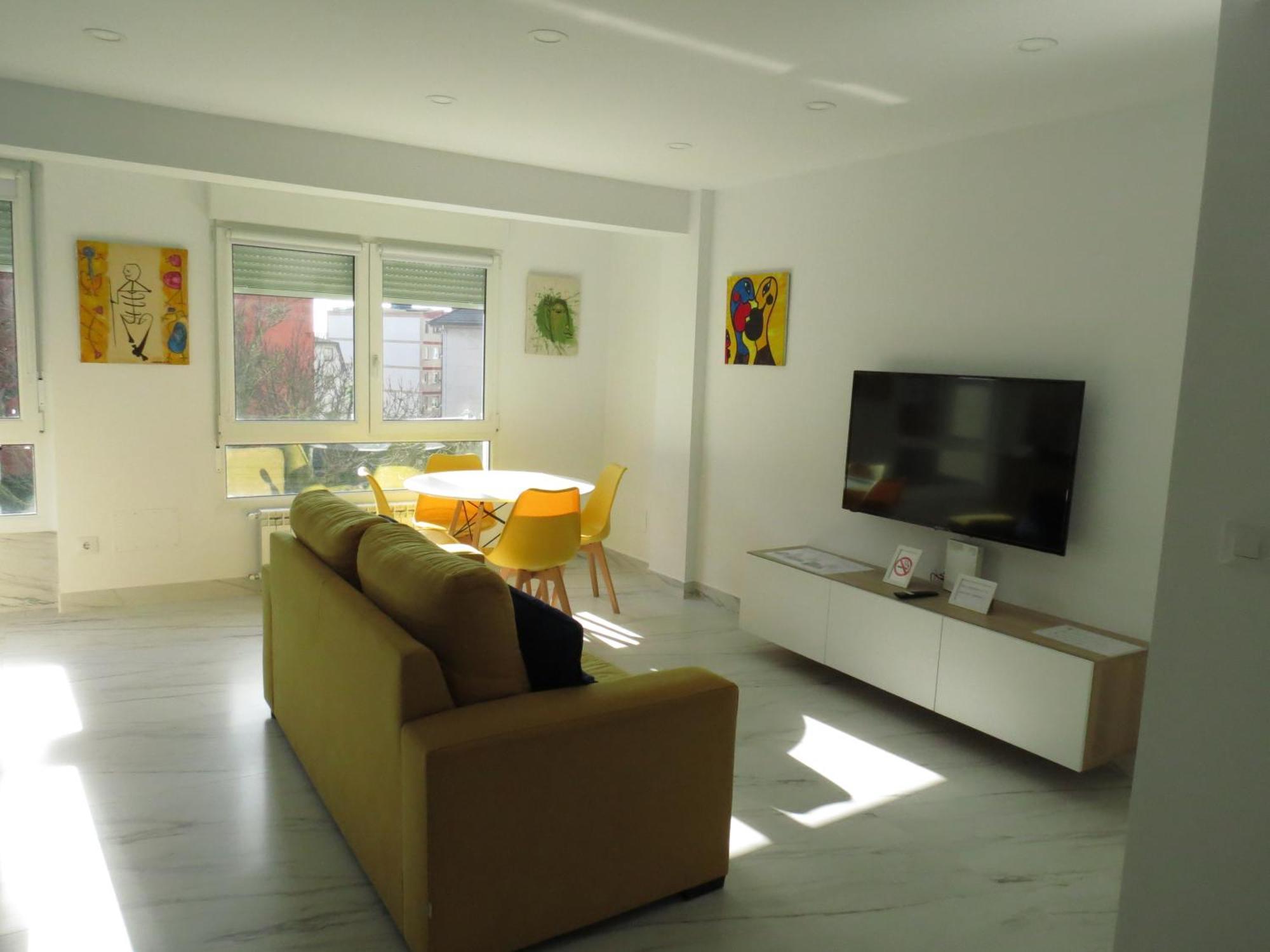 Apartamento Jardin Deluz, Con Wifi Y Parking Privado Gratis Santender Kültér fotó